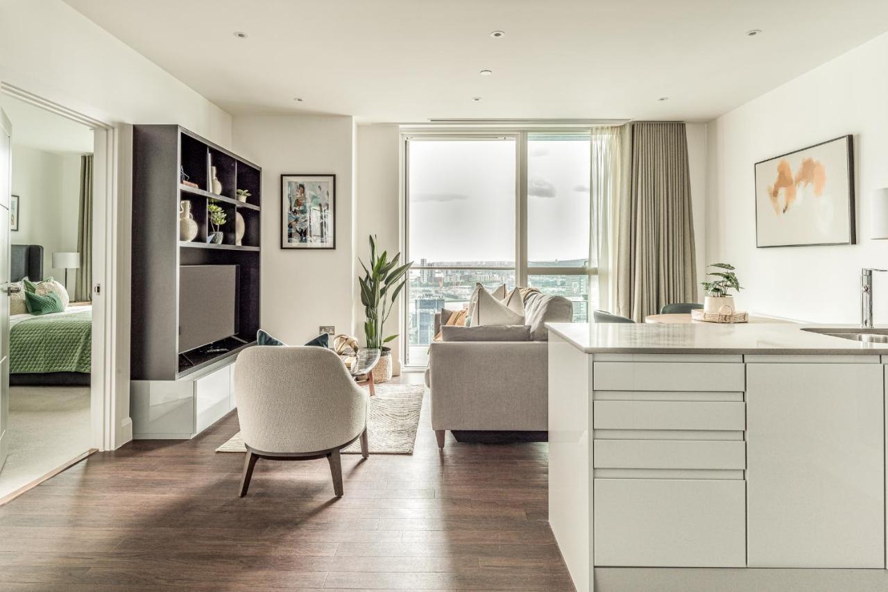 Urban Rest Canary Wharf Apartments لندن المظهر الخارجي الصورة
